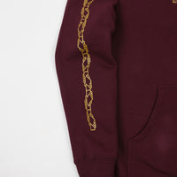 Pass Port Intersolid Hoodie - Maroon thumbnail