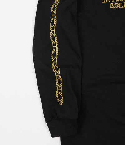 Pass Port Intersolid Long Sleeve T-Shirt - Black