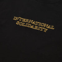 Pass Port Intersolid Long Sleeve T-Shirt - Black thumbnail