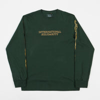 Pass Port Intersolid Long Sleeve T-Shirt - Forest Green thumbnail