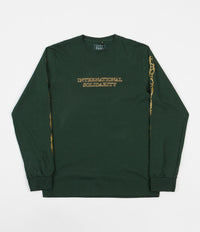 Pass Port Intersolid Long Sleeve T-Shirt - Forest Green