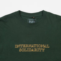 Pass Port Intersolid Long Sleeve T-Shirt - Forest Green thumbnail