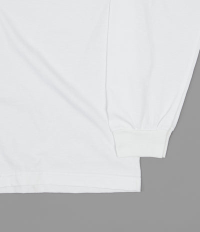 Pass Port Intersolid Long Sleeve T-Shirt - White