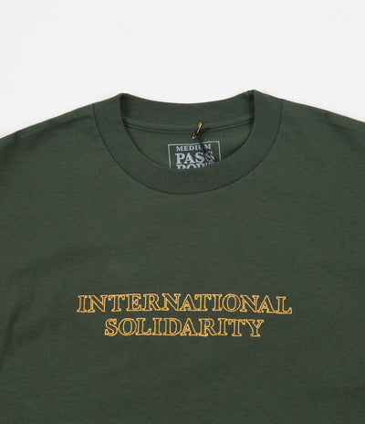 Pass Port Intersolid T-Shirt - Forest Green