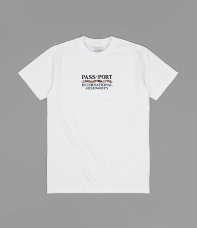 Pass Port Intersolid T-Shirt - White