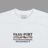 Pass Port Intersolid T-Shirt - White thumbnail
