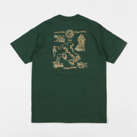 Pass Port Italy T-Shirt  - Forest Green thumbnail