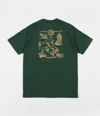 Pass Port Italy T-Shirt  - Forest Green