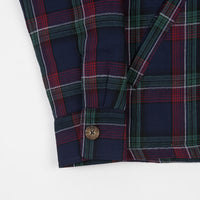 Pass Port Late Quilted Flannel Jacket - Navy thumbnail