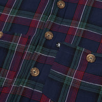 Pass Port Late Quilted Flannel Jacket - Navy thumbnail