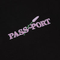 Pass Port Lavender Long Sleeve T-Shirt - Black thumbnail
