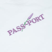 Pass Port Lavender Long Sleeve T-Shirt - White thumbnail