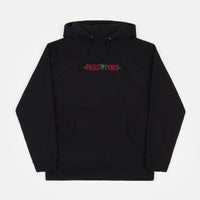 Pass Port Life Of Leisure Embroidery Hoodie - Black thumbnail