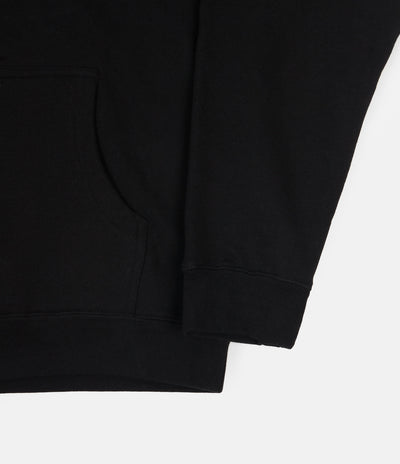 Pass Port Life Of Leisure Embroidery Hoodie - Black