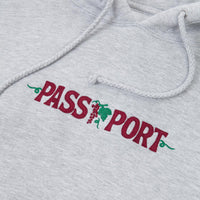 Pass Port Life Of Leisure Embroidery Hoodie - Grey Heather thumbnail