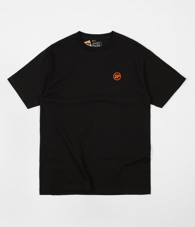 Pass Port P~P Works Embroidered T-Shirt - Black
