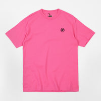 Pass Port P~P Works Embroidered T-Shirt - Hot Pink thumbnail