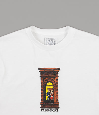 Pass Port Pre-Medi T-Shirt  - White