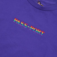 Pass Port Pride Long Sleeve T-Shirt - Purple thumbnail