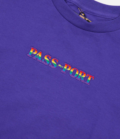 Pass Port Pride Long Sleeve T-Shirt - Purple