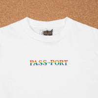Pass Port Pride Long Sleeve T-Shirt - White thumbnail
