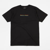 Pass Port Pride T-Shirt - Black thumbnail
