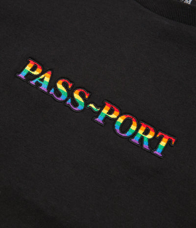 Pass Port Pride T-Shirt - Black