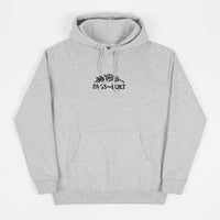Pass Port Quill Embroidery Hoodie - Grey Heather thumbnail