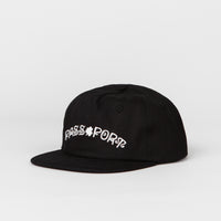 Pass Port Sham 5 Panel Cap - Black thumbnail