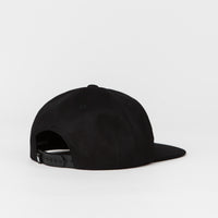 Pass Port Sham 5 Panel Cap - Black thumbnail