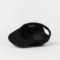 Pass Port Sham 5 Panel Cap - Black thumbnail