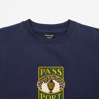 Pass Port Vase Crewneck Sweatshirt - Navy thumbnail