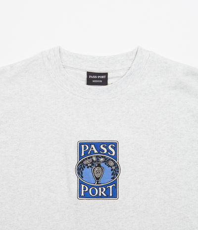 Pass Port Vase T-Shirt - Ash Heather