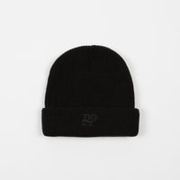 Pass Port Workers Beanie - Black thumbnail
