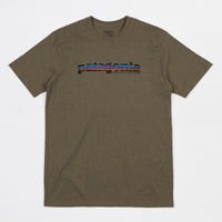 Patagonia '73 Text Logo T-Shirt - Gorge Green thumbnail