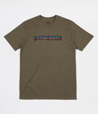 Patagonia '73 Text Logo T-Shirt - Gorge Green
