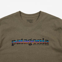 Patagonia '73 Text Logo T-Shirt - Gorge Green thumbnail