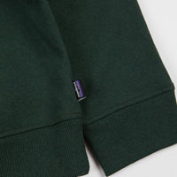 Patagonia Arched Fitz Roy Bear Uprisal Crewneck Sweatshirt - Alder Green thumbnail