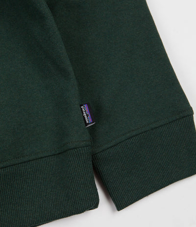 Patagonia Arched Fitz Roy Bear Uprisal Crewneck Sweatshirt - Alder Green