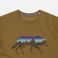 Patagonia Back For Good Organic T-Shirt - Mulch Brown / Wolf thumbnail
