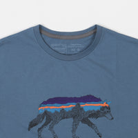Patagonia Back For Good Organic T-Shirt - Pigeon Blue / Wolf thumbnail