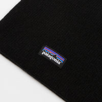 Patagonia Backslide Beanie - Black thumbnail