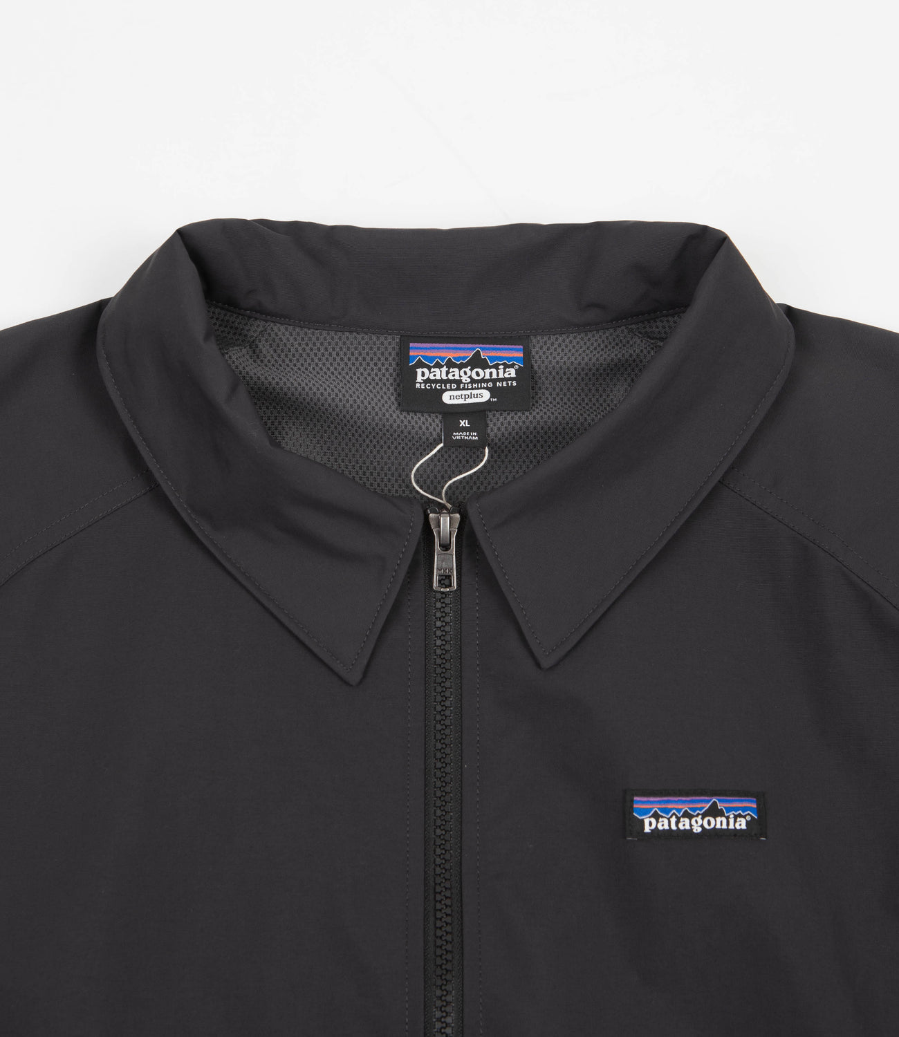 Patagonia Baggies Jacket NetPlus Ink Black Flatspot