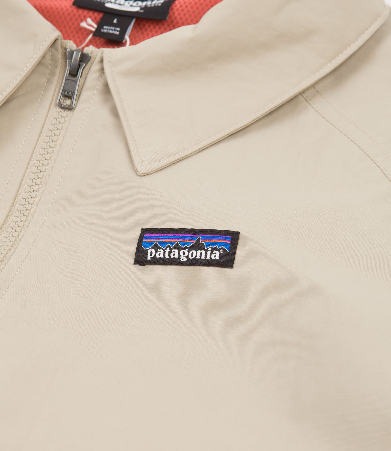 Patagonia Baggies Jacket NetPlus Oar Tan Flatspot