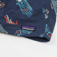 Patagonia Baggies Longs 7" Shorts - Clean Currents: Tidepool Blue thumbnail