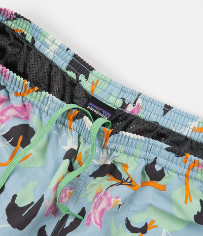 Patagonia Baggies Longs 7" Shorts - Spoonbills: Big Sky Blue