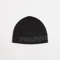 Patagonia Beanie - Logo Belwe: Black thumbnail