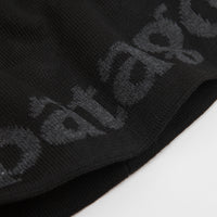 Patagonia Beanie - Logo Belwe: Black thumbnail