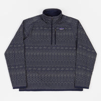 Patagonia Better Sweater 1/4 Zip Sweatshirt - Falconer Legend: New Navy thumbnail