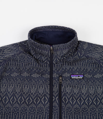 Patagonia Better Sweater 1/4 Zip Sweatshirt - Falconer Legend: New Navy